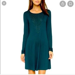 BCBG dark teal dress